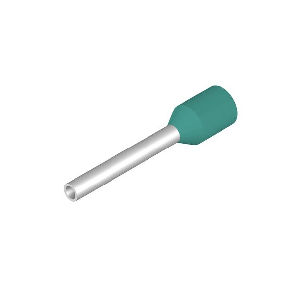 Wire-end ferrule, Standard, 10 mm, 8 mm, Turquoise image 1
