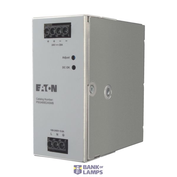 Power supply unit, Single-phase, 90 - 264 V AC / 24 V DC, 20 A, 480 W image 6