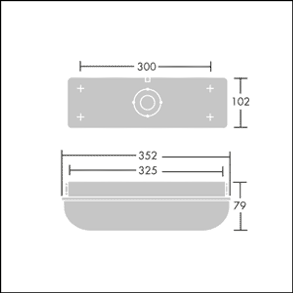 ESCORT I-SLCT 800/1K-840 HF - Wall mounted LED luminaire image 3