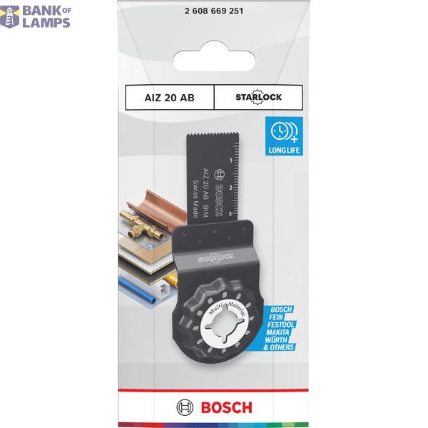 BIM plunge cut saw blade AIZ 20 AB Multi Material image 1
