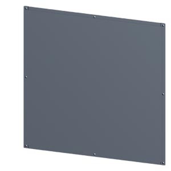 SIVACON, grille, for upgrading from IP2X to IP4X, W: 800 mm, zinc-plated image 2