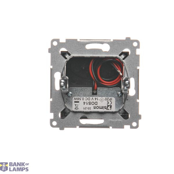 Two-pole switch, (module), 10AX, quick connection, beige image 1