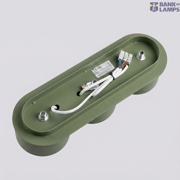 Ceiling lamp MODO 3 olive green Gx53 image 3