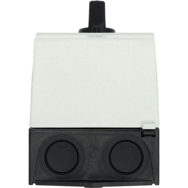 T0-4-8410/I1 Star-delta switches, T0, 20 A, surface mounting, 4 contact unit(s), Contacts: 8, 60 °, maintained, With 0 (Off) position, 0-Y-D, Design number 8410 image 27