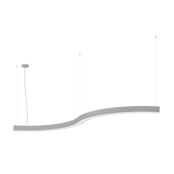 PASTRENGO 3 Snake 32W 3239lm 840 230V LED silver image 1