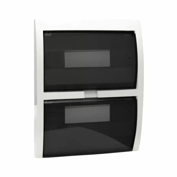 Banquise white cover with tinted flap for 53S36 box - 36  modules image 1