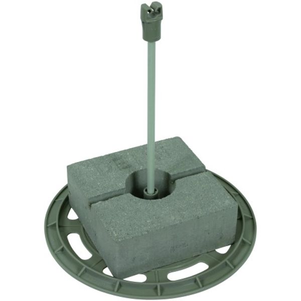 DEHNiso-DLH -SET- w. base plate, concrete block and spacer bar s=15cm image 1