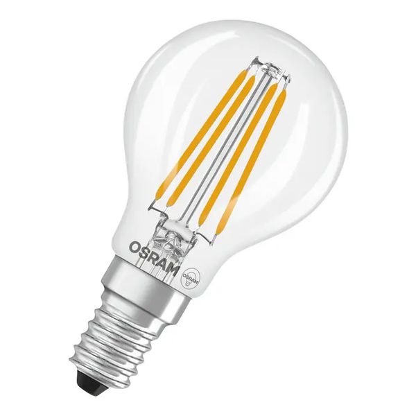 LED filament mini ball 3.4W 827 E14 image 1