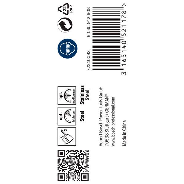 Metal drill bits HSS-Co, DIN 338 4,2 x 43 x 75 mm 10 pcs. image 2