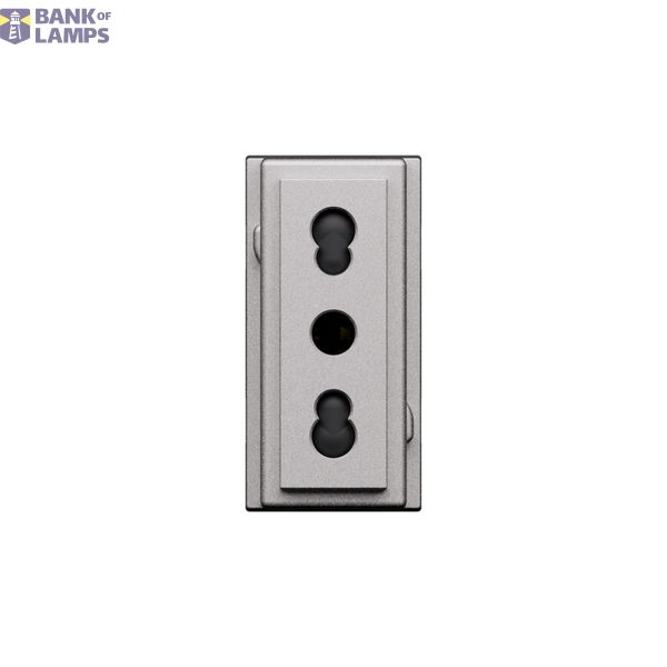 L.NOW - SOCKET 2P 10/16A 250V STEEL image 2