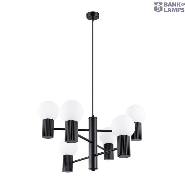 Chandelier HALO 6 black image 2