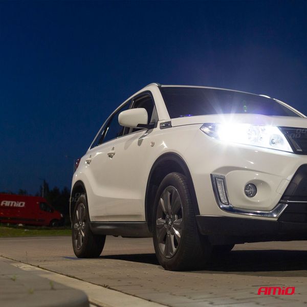 LED Headlights COB Series H1 AMiO-02842 image 1