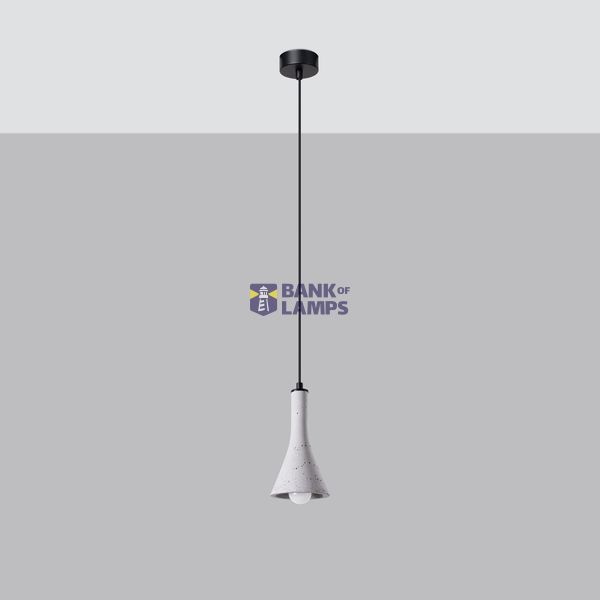 HANGING LAMP REA 1 CONCRETE E14 1X12W IP20 image 7