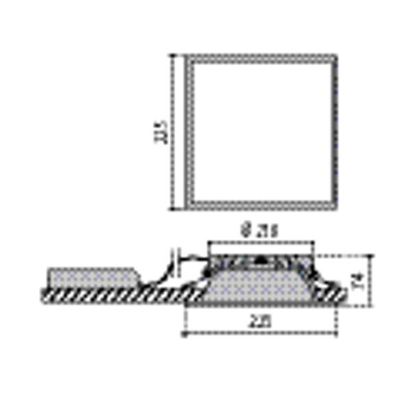 DL SQUARE MAXI 14 C/EW 840 ALU image 5