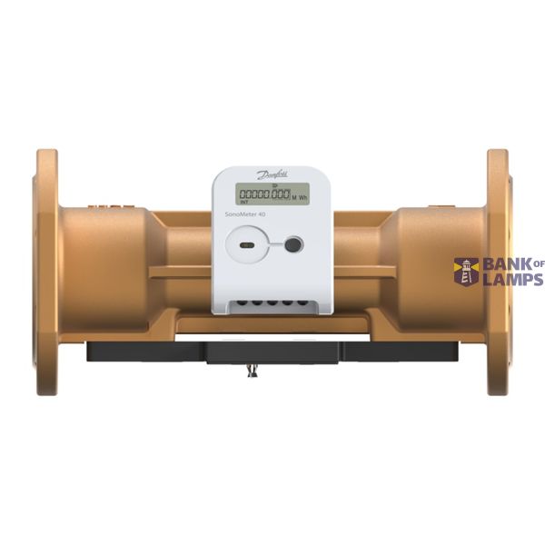 Energy meters, SonoMeter 40, 80 mm, qp [m³/h]: 40.0, Heating, battery 2 x AA-cell, M-Bus, No interface module image 1