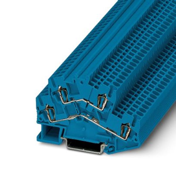 STTBS 2,5 BU - Double-level spring-cage terminal block image 2