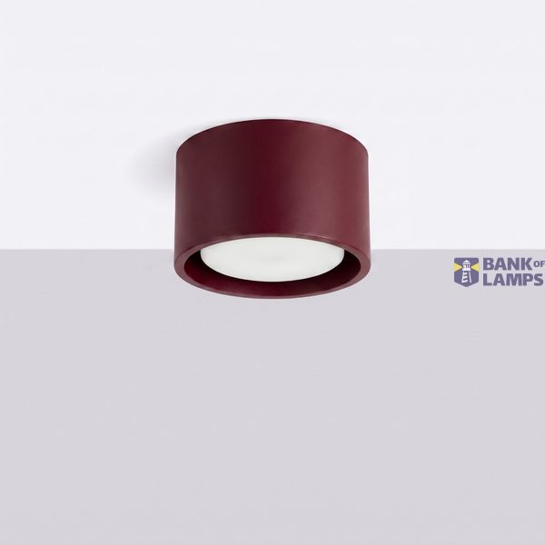 Ceiling lamp MODO 1 burgundy Gx53 image 5