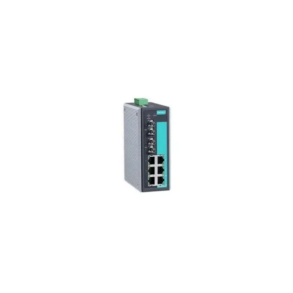 MOXA – EDS-308-MM-ST – Unmanaged Ethernet switch with 6 10100BaseT(X) ports image 1