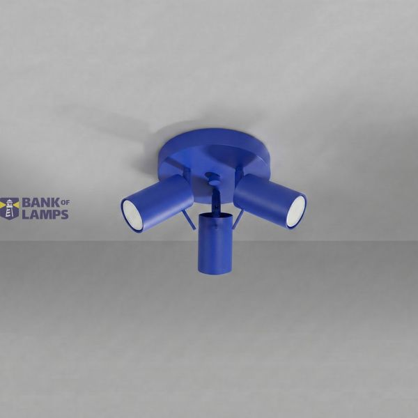 Ceiling lamp RING 3P ultramarine image 3