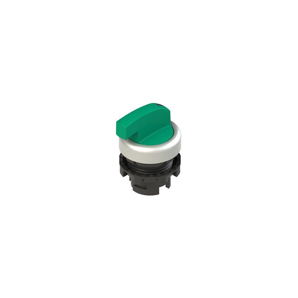 Illuminated long handle selector, 3 positions green with marking image 2
