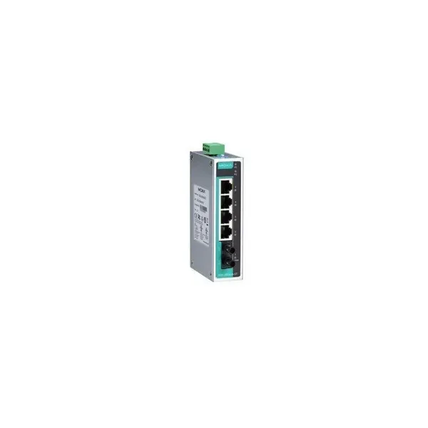 MOXA – EDS-205A-M-ST – Unmanaged Ethernet switch with 4 10/100BaseT(X) ports image 1