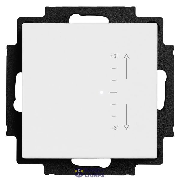 Room thermostat with binary/analog inputs and manual temperature control. image 1