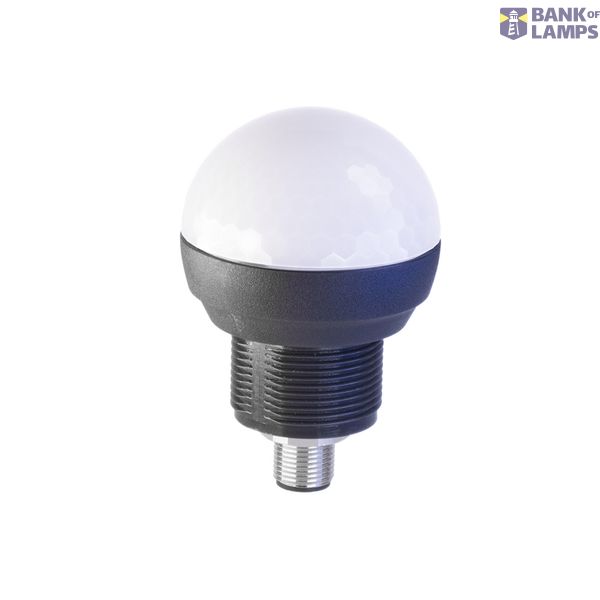 DOMELED_50, ø50mm (1.97"), 180°, ~1,5W(R)/1,3W(G)/1,7W(B)/1,3W(G)/1,8W(W), 24V DC image 1
