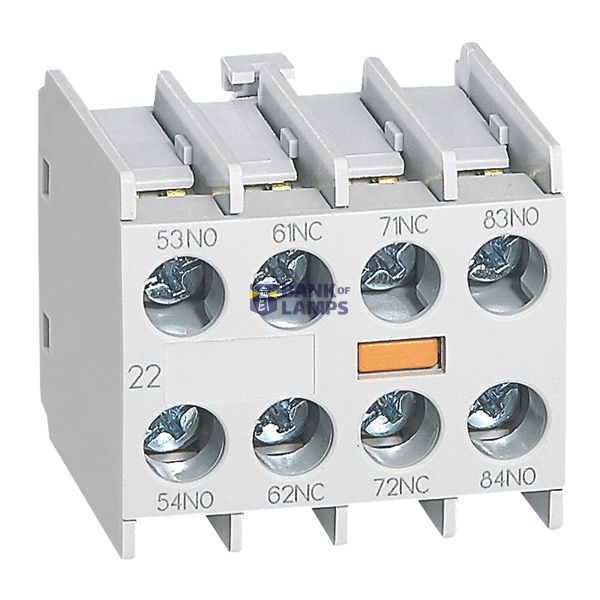 CTX³ mini auxiliary contact - 2 NO + 2 NC - front mounting image 2