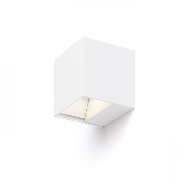 CARRE wall white 230V LED 2x3W IP54 3000K image 1