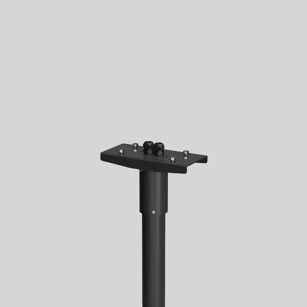 Pole mounting L 250 B 114 H 153 d 60 colour: anthracite image 1