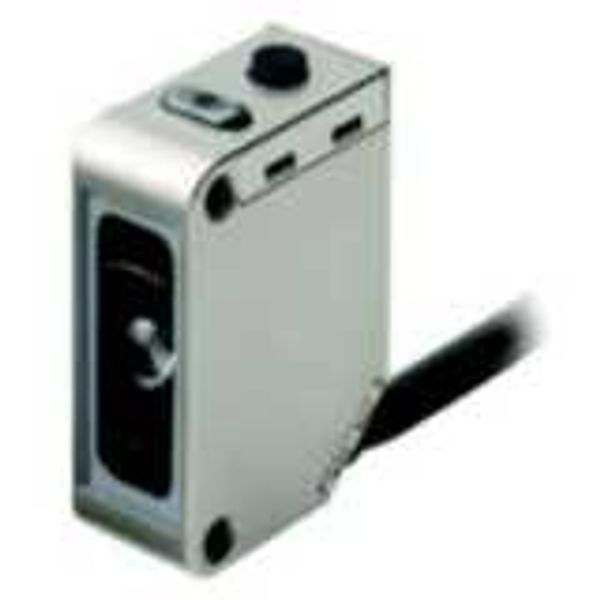 Registration mark sensor, rectangular housing, stainless steel, white E3ZM7229A image 1