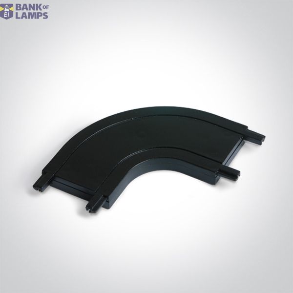 43004FG/B ROUND CORNER 90° FOR FLAT MAGNETIC PROFILE image 1