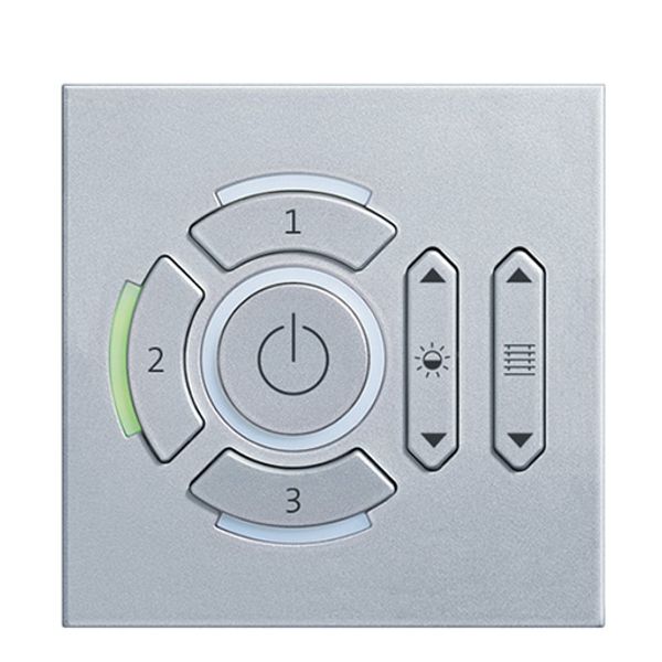 ED-CCS 01/02/03 a+e - Control point, square-edge silver image 1