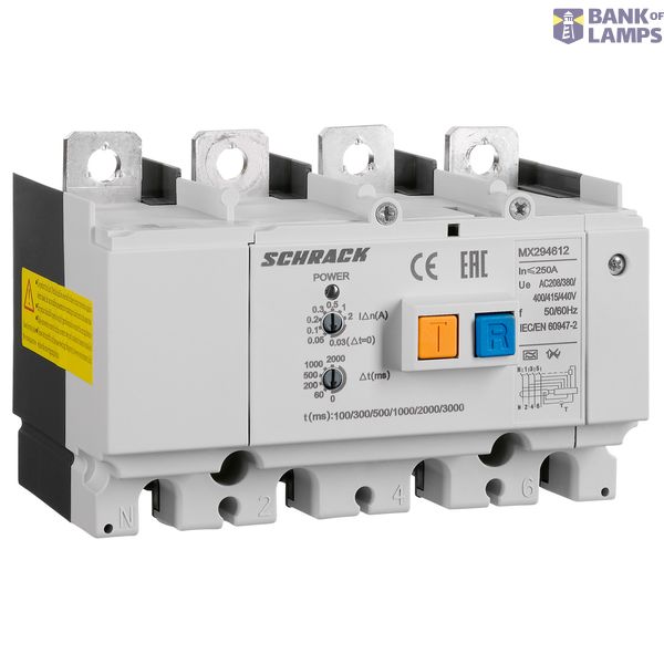 RCD for MX2 4 pole, 0.03 - 2A image 1