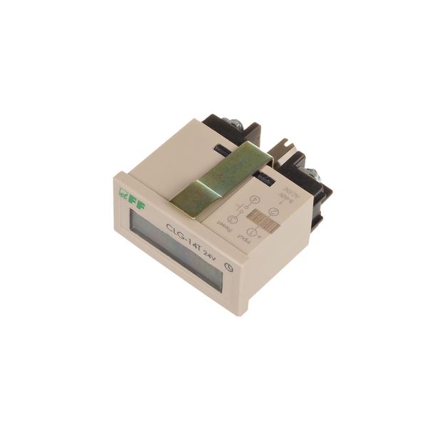 Panel-mounted operating time counter, non-resettable, 24V DC image 15