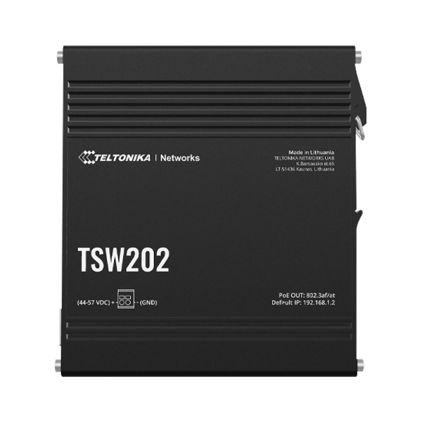 TSW202 PoE+ L2 managed Switch 8 GbE, 2 SFP ports TSW202000000 image 4
