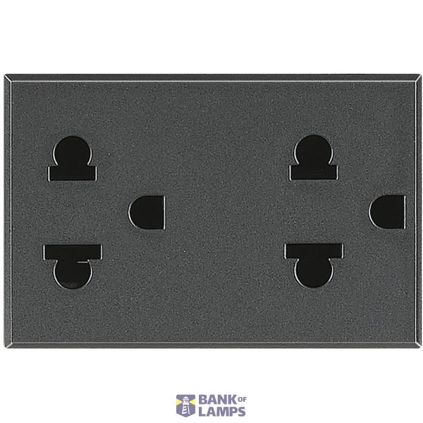 AXOLUTE - DUPLEX EURO-US 2P+T 16A SP image 1
