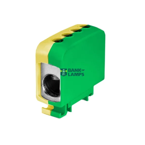 AL/CU universal rail-mounted terminal block ZGG1x35...95z-g yellow-green image 2