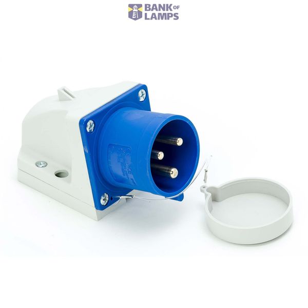 Wtyczka odbiornikowa z zatyczką 32A 3P 230V 6h IP44 image 1