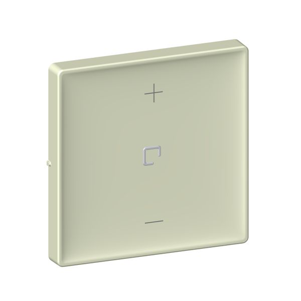VALENA LIFE Button Cover for 3-Wire Dimmer (with Neutral Conductor) in Almond White image 1