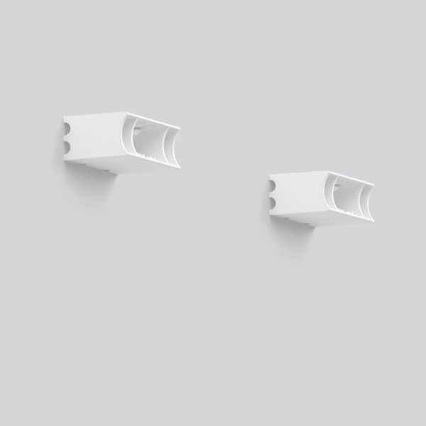 ISO lampholders, white, on/off ISO lampholders for linear lamps, L 60  image 1