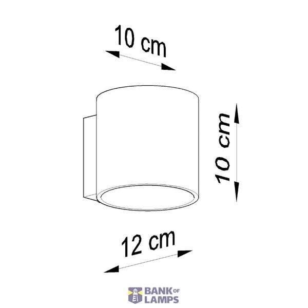 VICI G9 1X40W IP20 WALL LAMP image 3