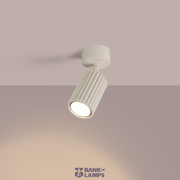 Ceiling lamp KARBON 1 beige image 7