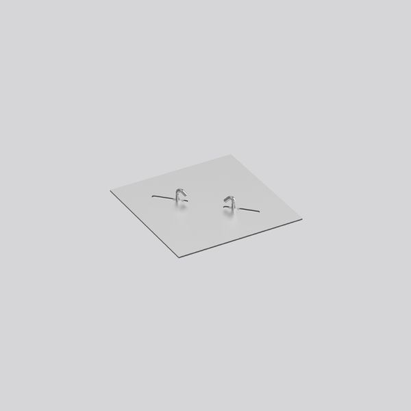 Footplate set L 400 B 400 H 3 colour: uncoated image 1