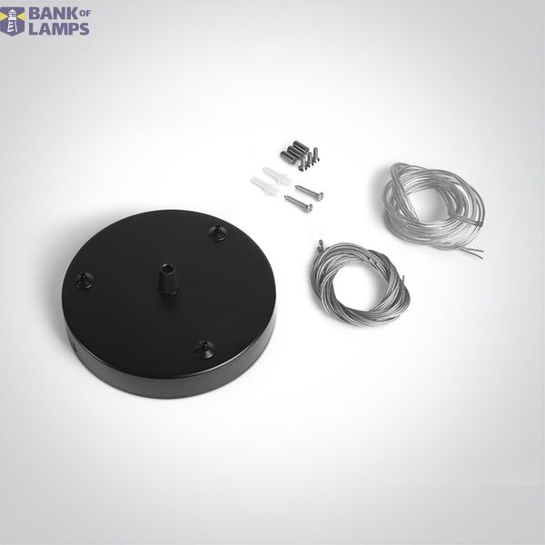 050138A/B BLACK SUSPENSION BASE FOR 62020 ROUND PLAFO image 1