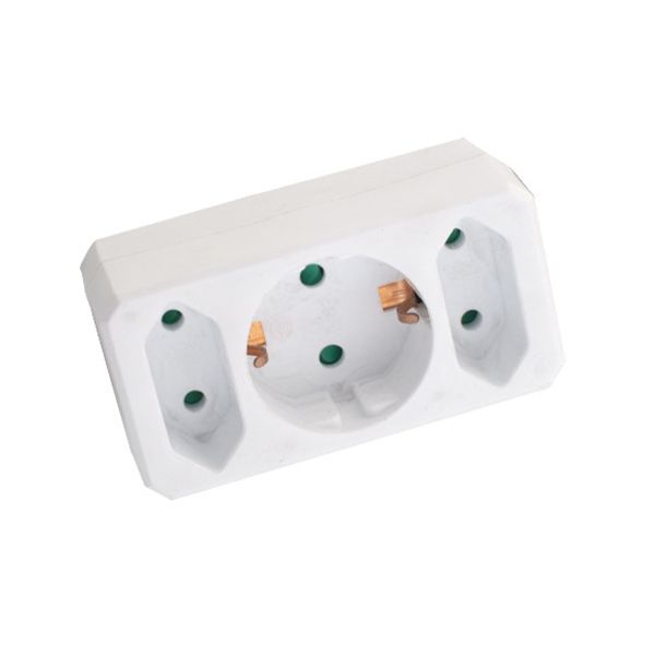 Adapter 2v EURO 10A+ 1v 16A image 1