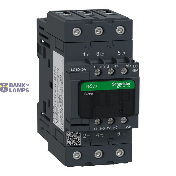 CONT EVERLINK 3P AC3  40A SPOEL  48VDC image 1