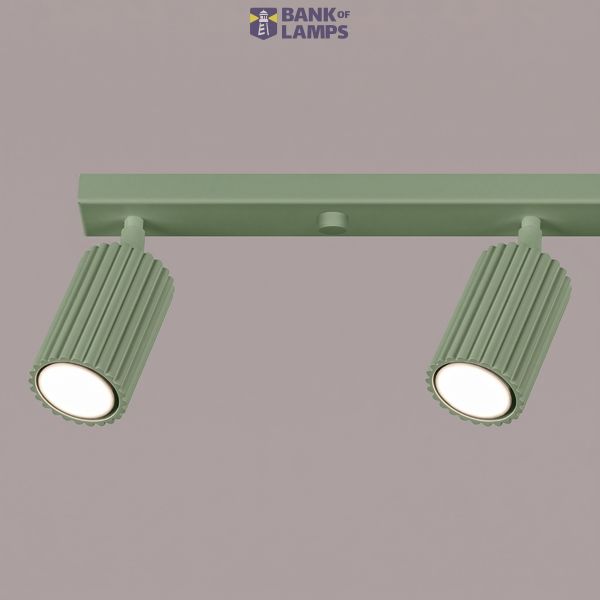 Ceiling lamp KARBON 4L sage image 9