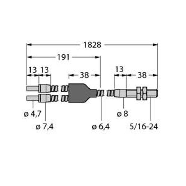 Glass Fiber Bifurcated Fiber   BT26S image 1
