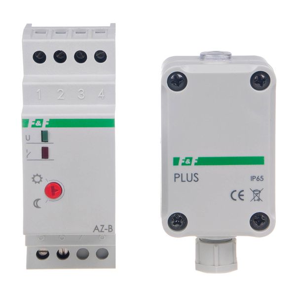 Twilight switch 16A U=12-264AC/DC, DIN rail mounting with AZ-PLUS probe image 2